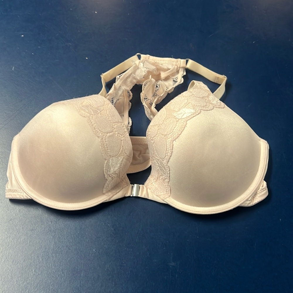 Aerie Pink Razorback Front Clasp Bra